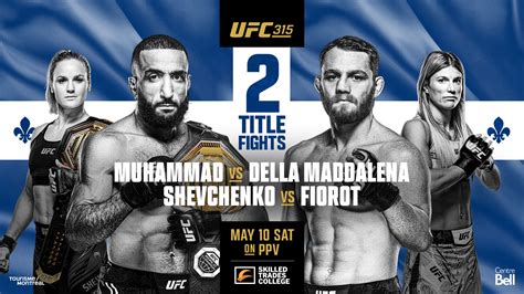 UFC 315 Best Bets .